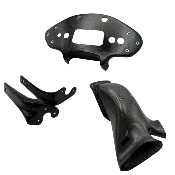 Support d'instrument en carbone + canal d'air Feel Racing Ducati Panigale V2 955 (20-24) FR.495.112.C 