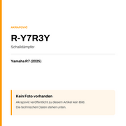Akrapovic Schalldämpfer Yamaha R7 (25-25) R-Y7R3Y — Platzhalter, kein Herstellerfoto verfügbar