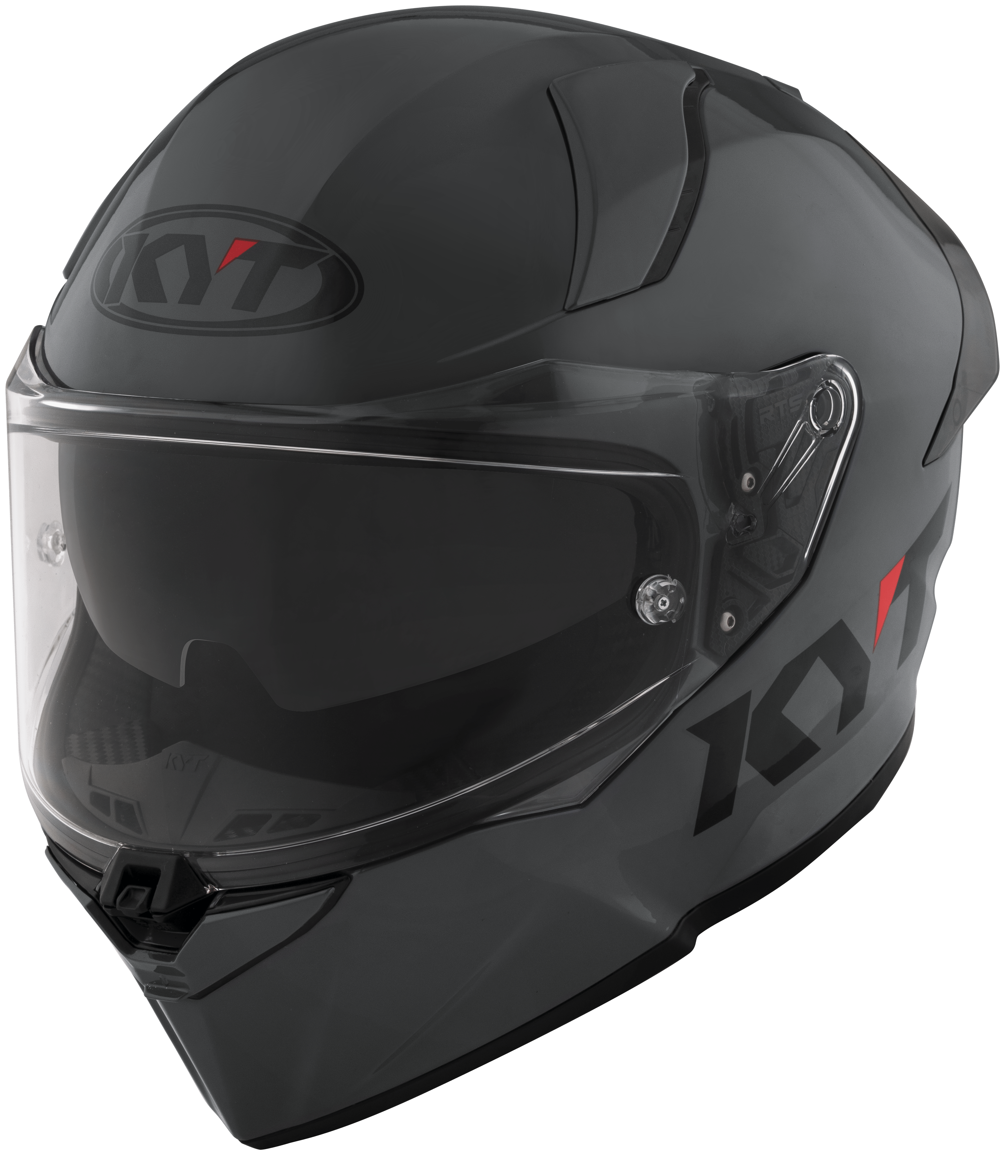 Casque KYT R2R Uni Gris Y6R200W1 