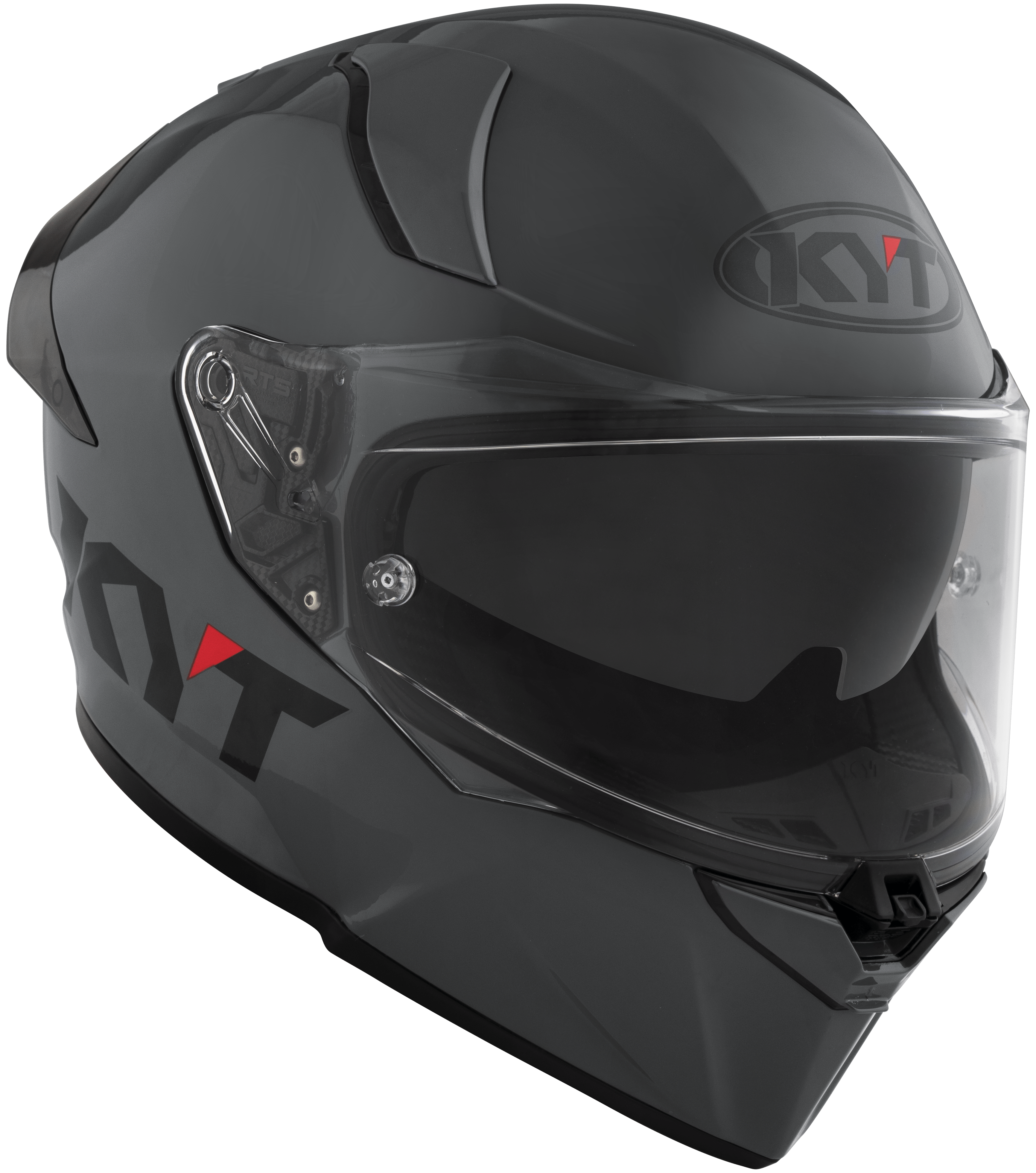 Casque KYT R2R Uni Gris Y6R200W1 