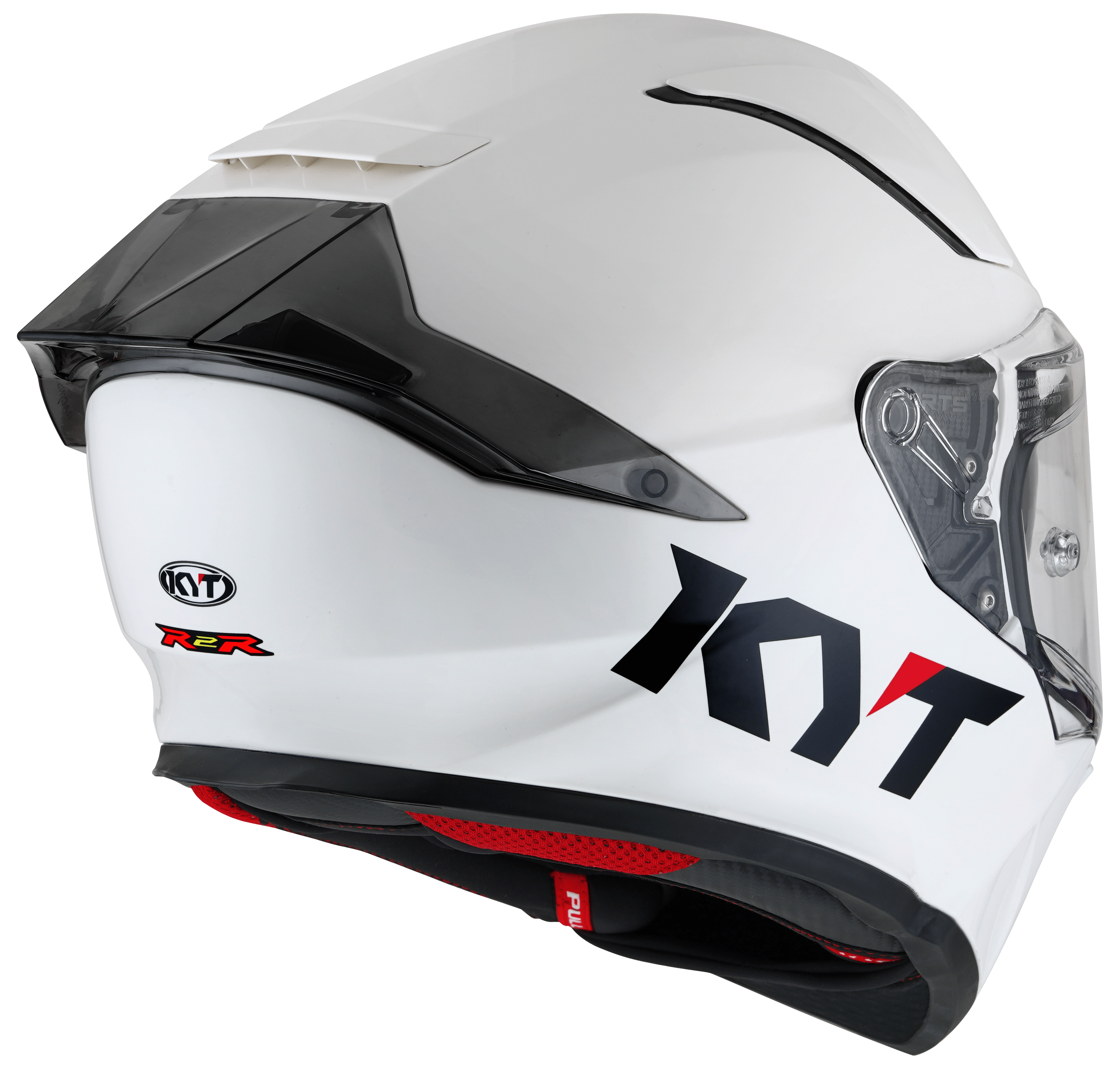 Casque KYT R2R Uni Blanc Y6R200W3 