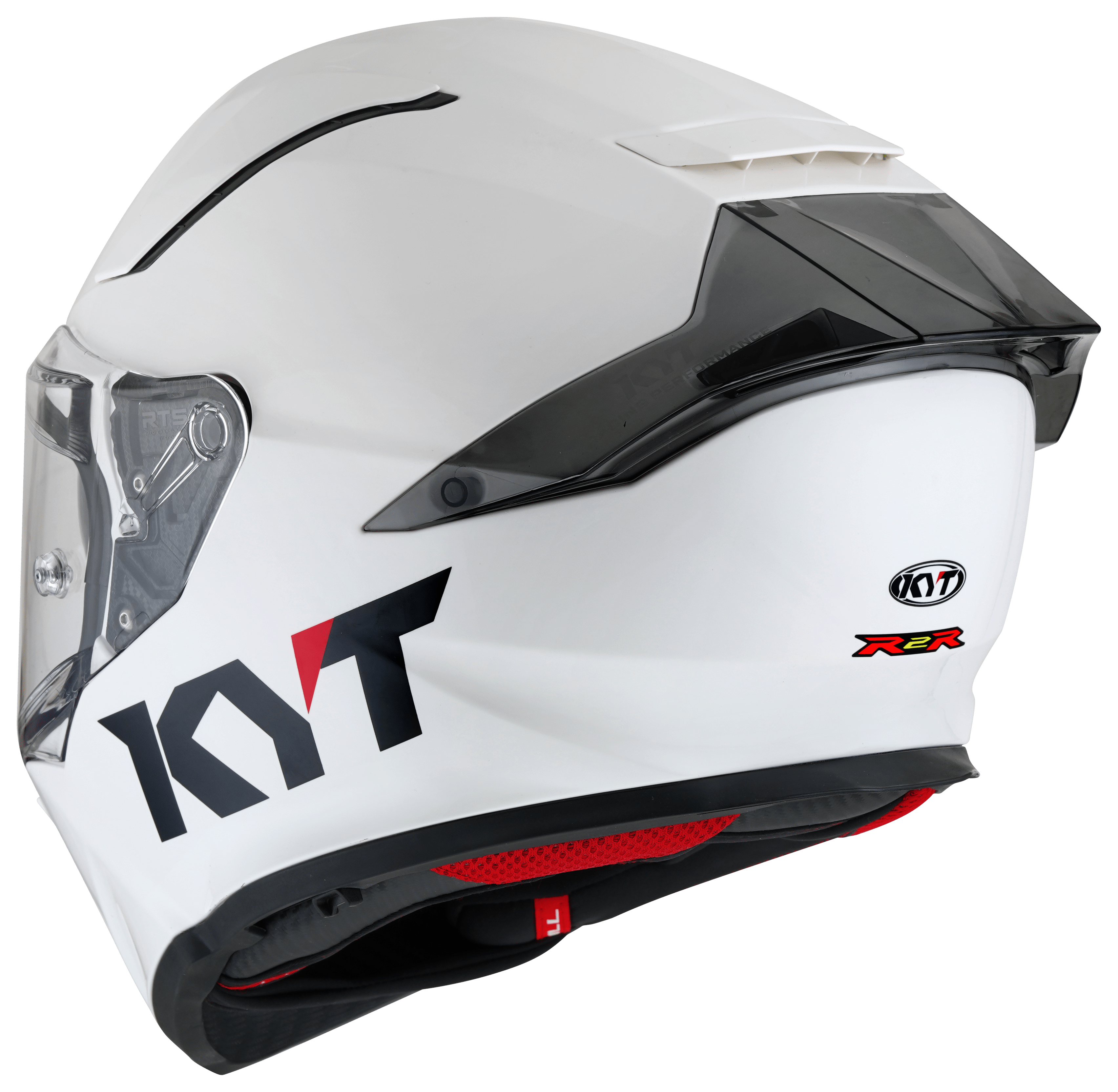 Casque KYT R2R Uni Blanc Y6R200W3 