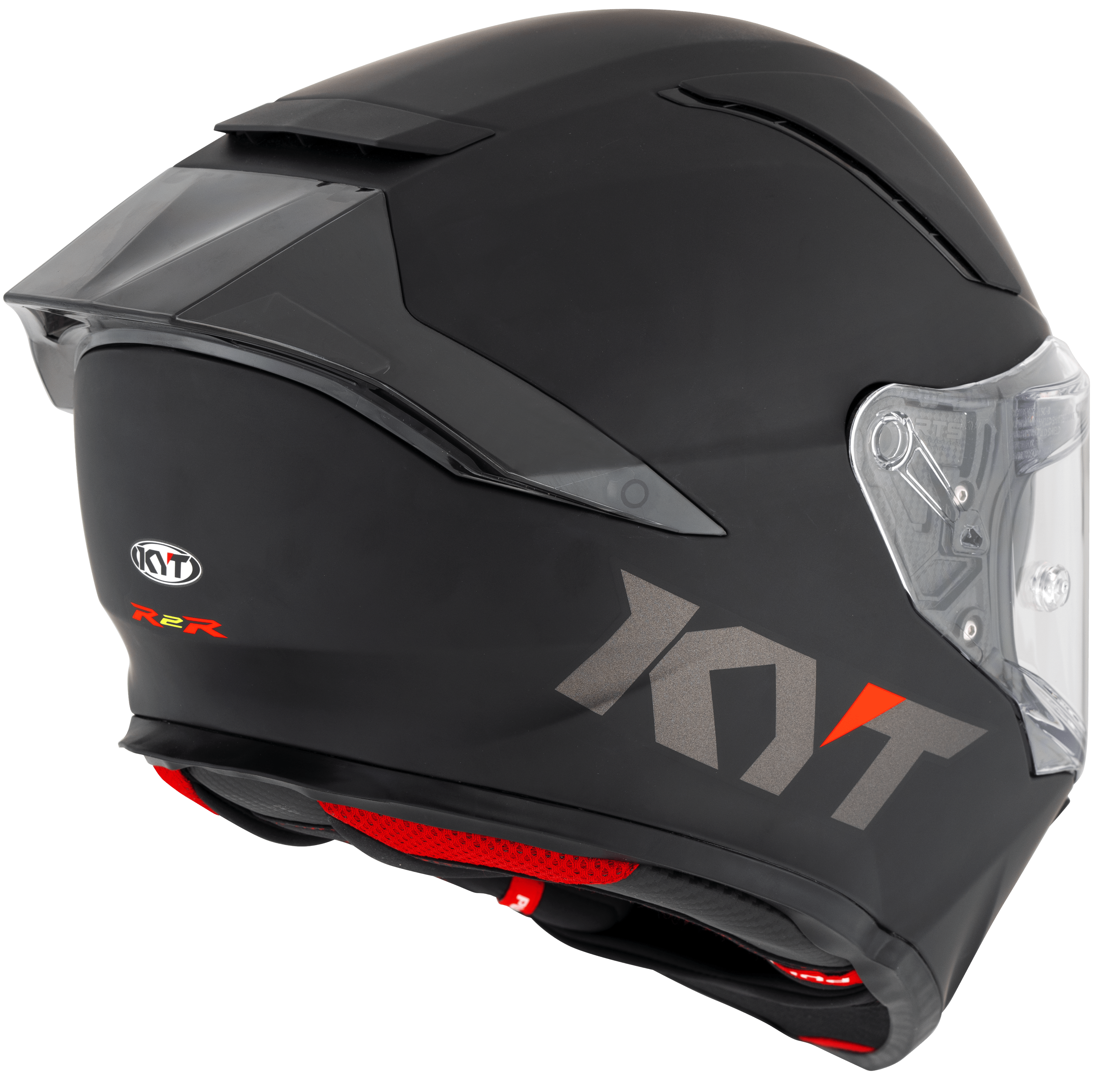Casque KYT R2R Plain noir mat Y6R200X6 