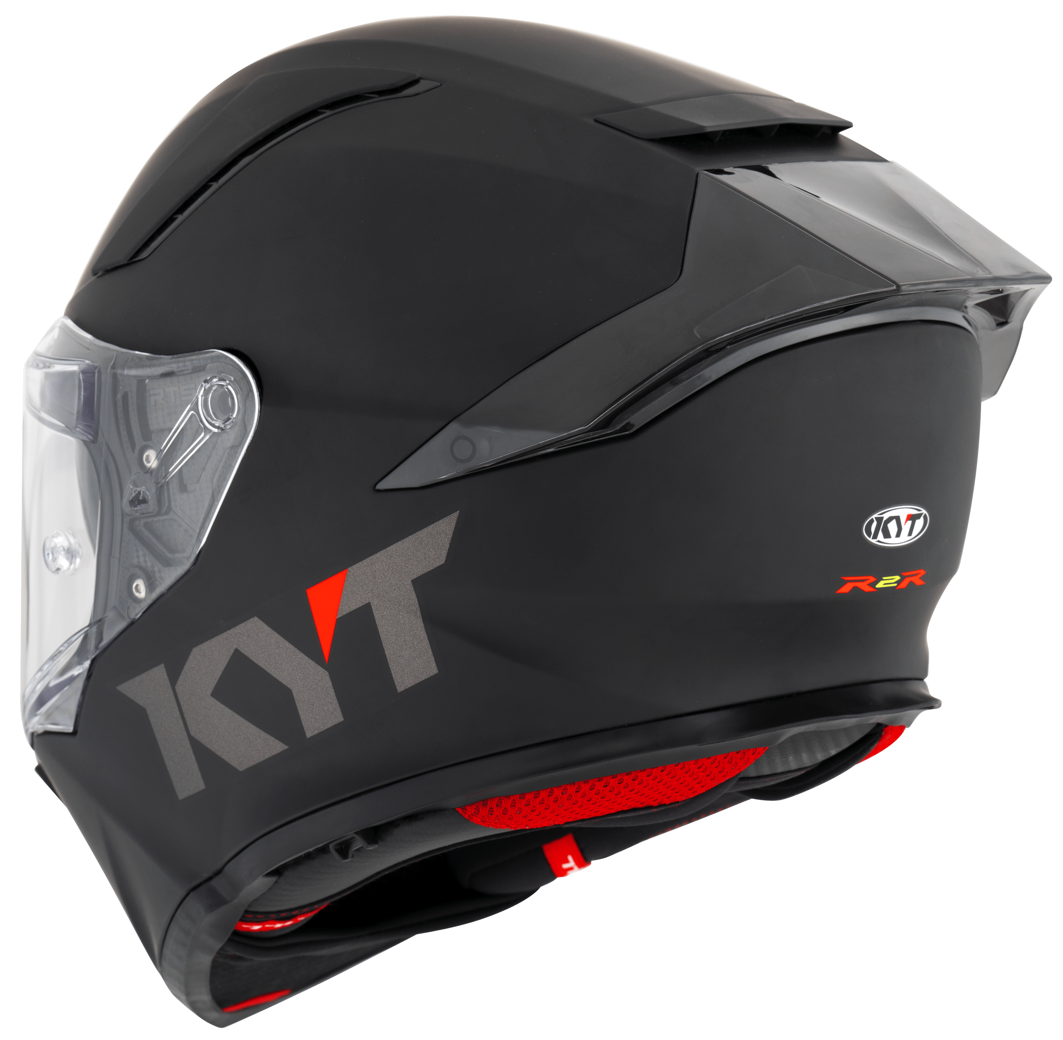 Casque KYT R2R Plain noir mat Y6R200X6 