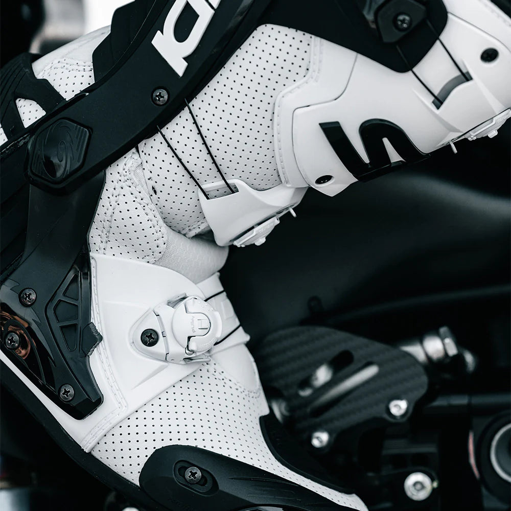 Bottes de moto Sidi Rex Air Blanc/Noir 203 