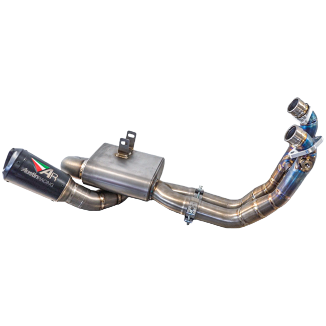Système d'échappement complet en titane Austin Racing V3 Mini Aprilia RS 660 (20-25) 