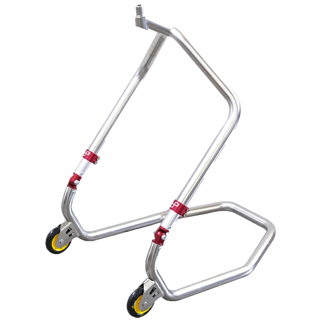 Support avant central en acier inoxydable LighTech Triple Tree Lift, réglable en hauteur RSS001 