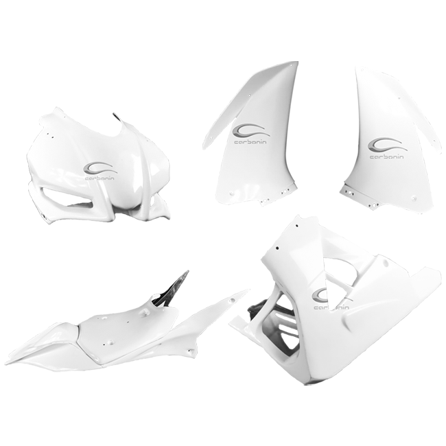 Ensemble de carénage complet Avio Fiber Aprilia RSV4/RR/RF/1100 Factory (15-20) Carbonin 