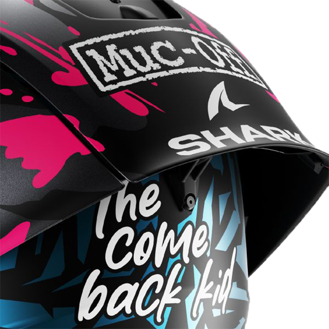 Casque Shark Aeron GP FIM 1 Racing Replica Scott Redding 2025 