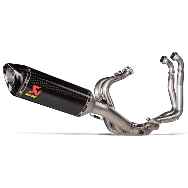 Ligne d'évolution Akrapovic (Carbone) Aprilia RSV4/RR/1100 Factory (21-25) S-A10E9-RC 