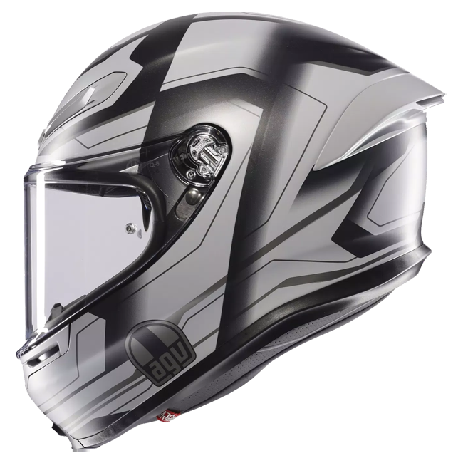 Casque AGV K6 S Ultrasonic Mat Noir/Gris | 2118395001021 