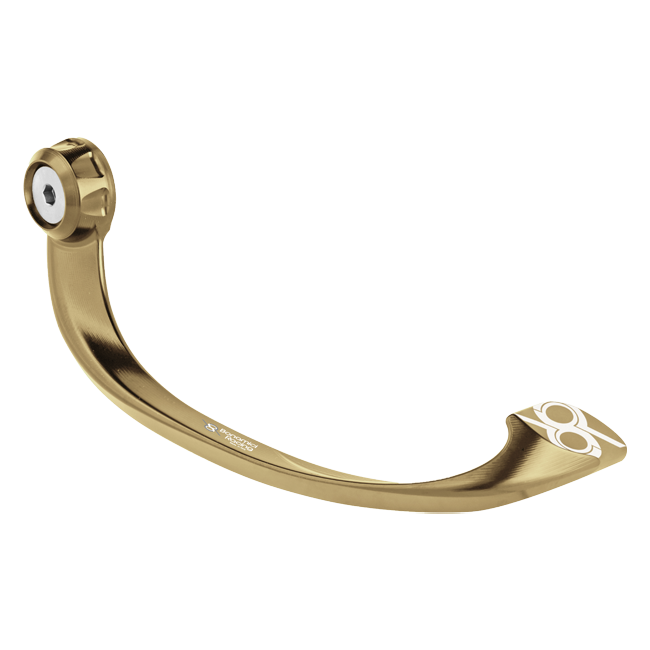 Garde de levier de frein en aluminium EVO – Protection de levier de frein pour Ø13mm à Ø21mm Bonamici Racing LPRR2 