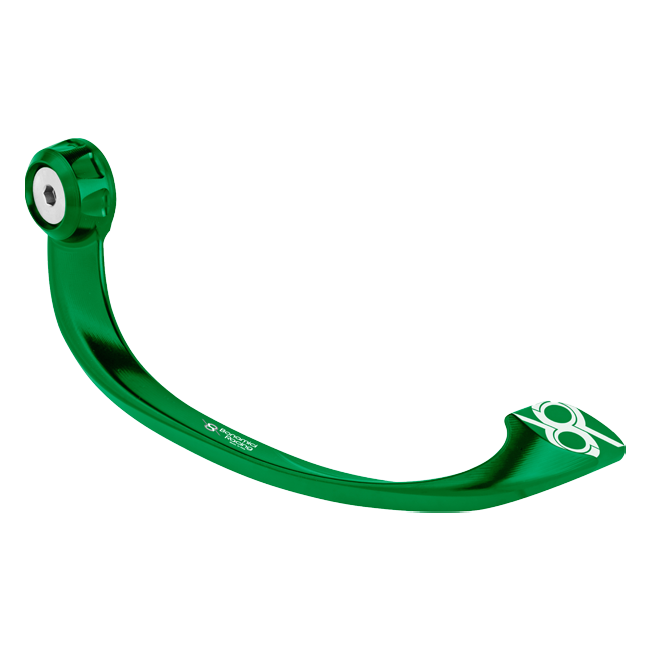 Garde de levier de frein en aluminium EVO – Protection de levier de frein pour guidon OE Kawasaki Ninja 400 (18-23) Bonamici Racing LPRR2 
