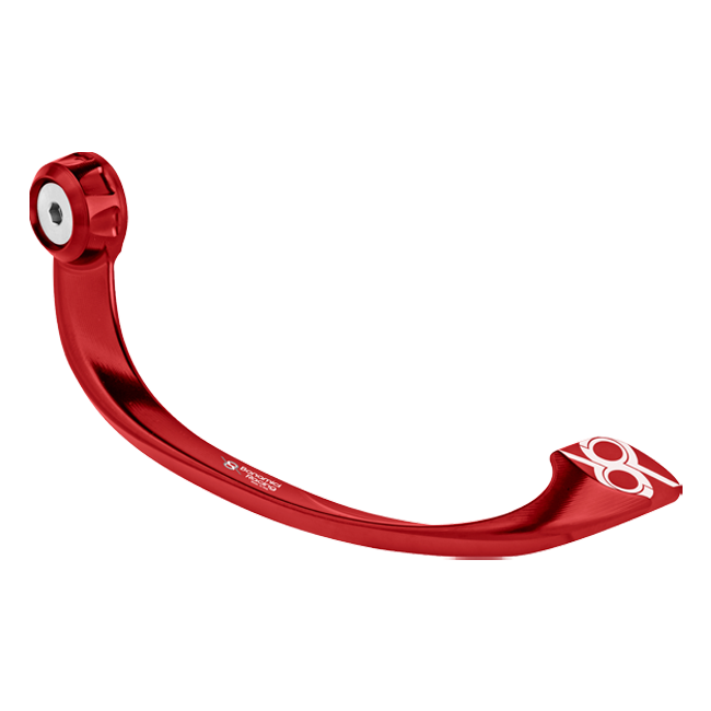 Garde de levier de frein en aluminium EVO – Protection de levier de frein pour Ø13mm à Ø21mm Bonamici Racing LPRR2 