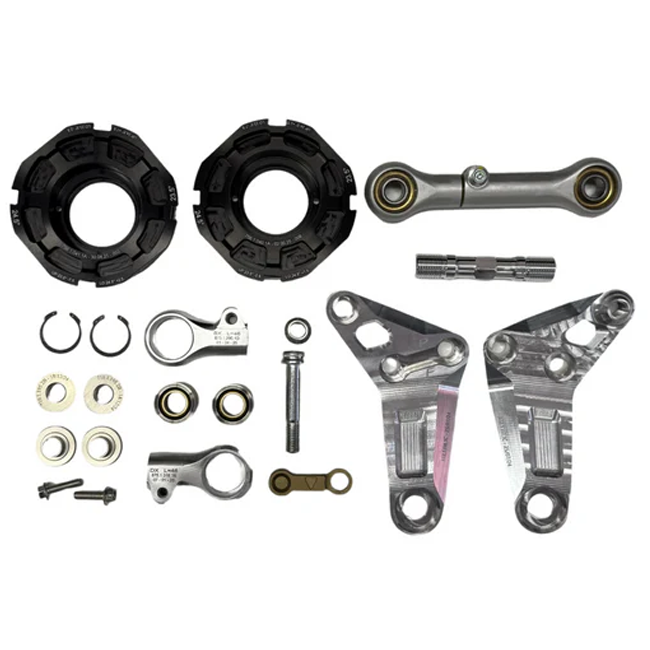 Kit de dérivation + inserts de tête de direction WorldSSP Feel Racing Ducati Panigale V2 955 (20-24) 69925621A 