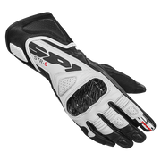 Spidi STR-6 Sport gants de moto en cuir | Femmes | Noir/Blanc | A222011 