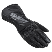 Gants en cuir de moto Spidi STR-6 Racing | Hommes | Noir | A221026 