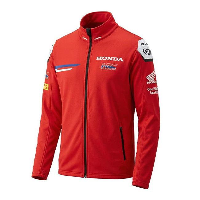 Honda HRC Racing Team Sweat à capuche zippé Rot Replica 2026 pour homme IXON 