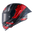 Casque Nexx X.R3R Swirl Carbone Rouge Argent 01XR323489023 