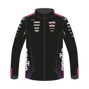 Réplique de la veste à capuche zippée du team de course Aprilia Racing Team 2026 enfant IXON 