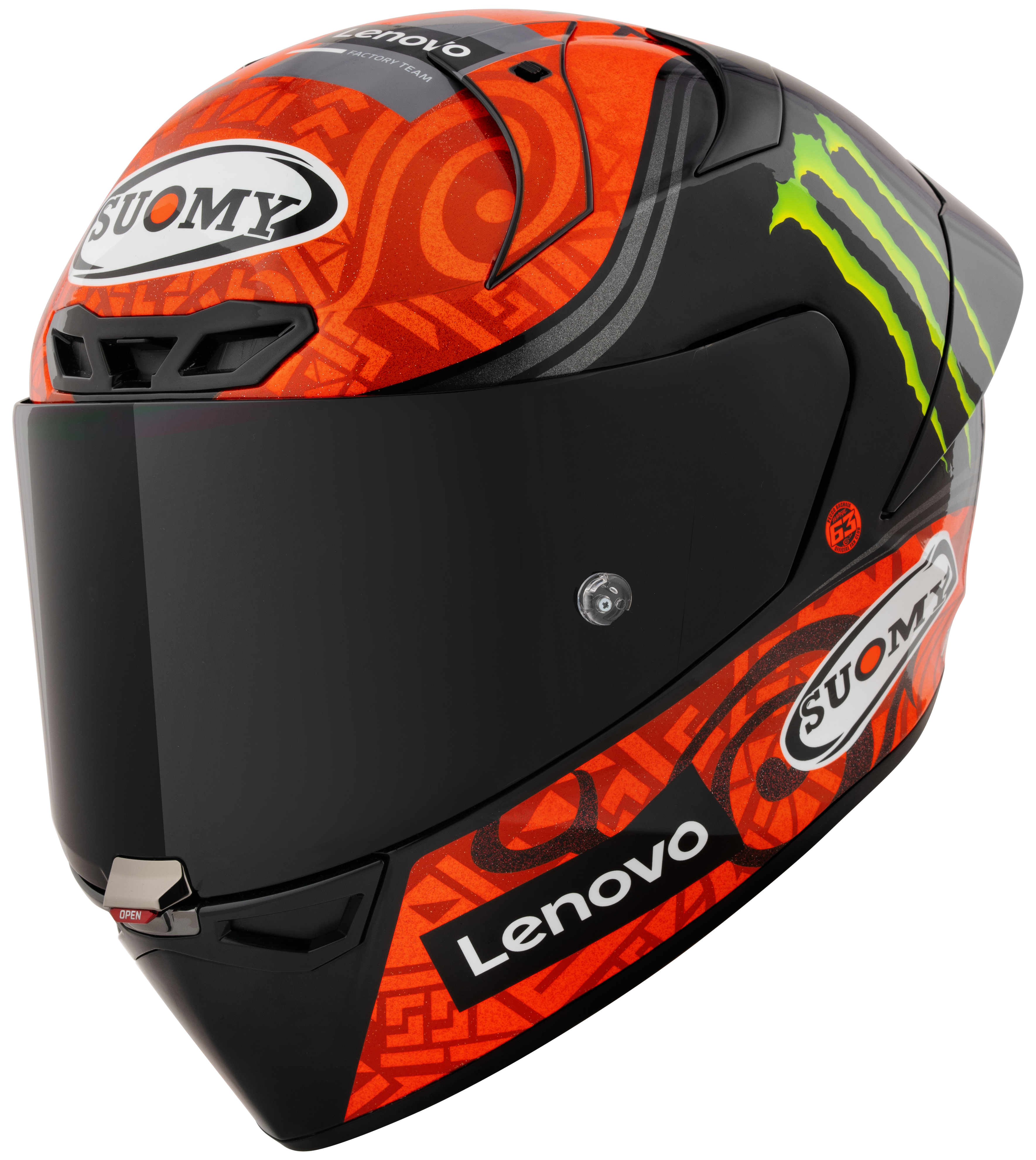 Casque Suomy S1-XR GP Francesco Pecco Bagnaia Monster Replica 2023 K6SX0001 
