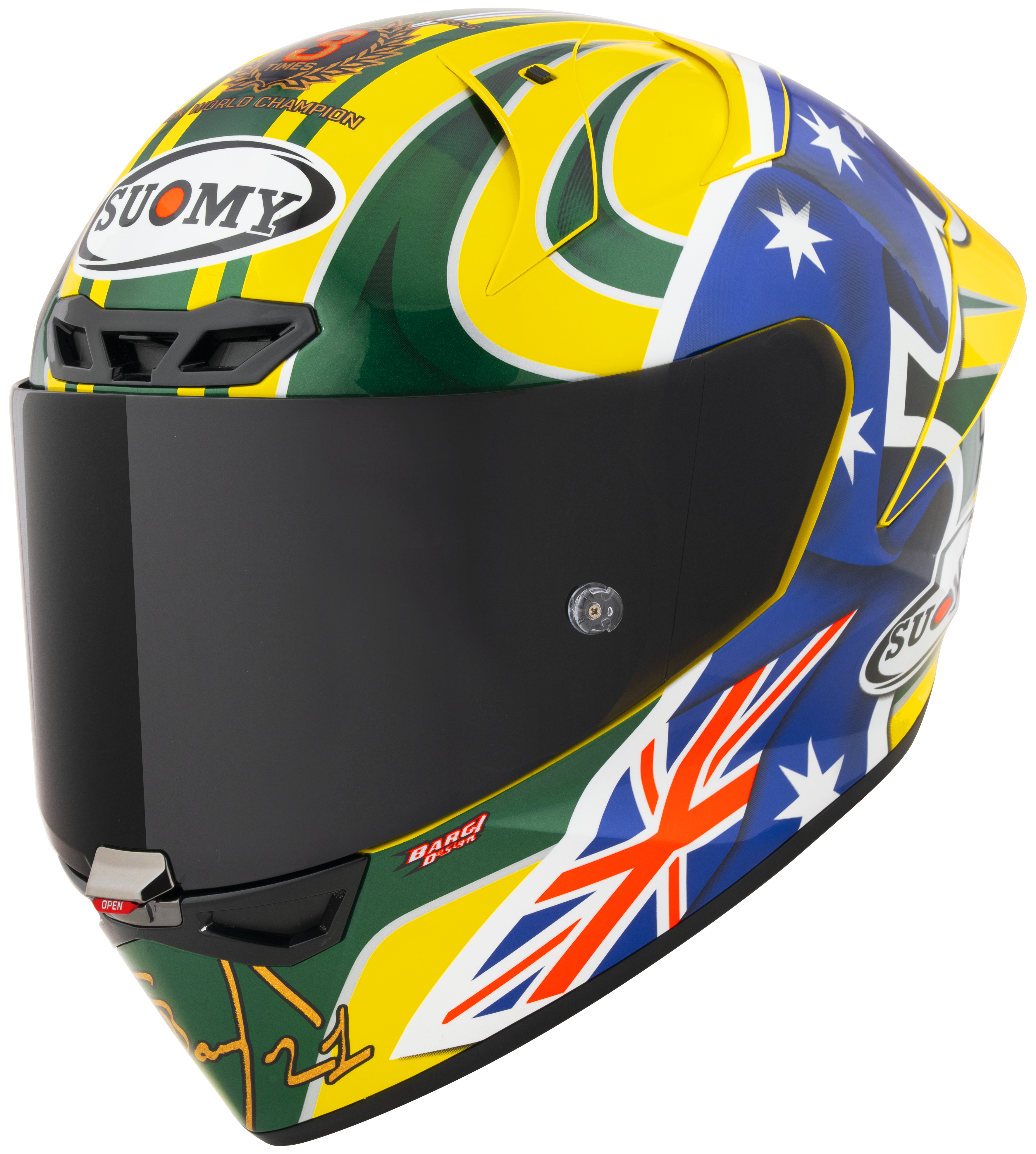 Casque Suomy S1-XR GP Réplica Troy Bayliss 2005 K6SX0002 