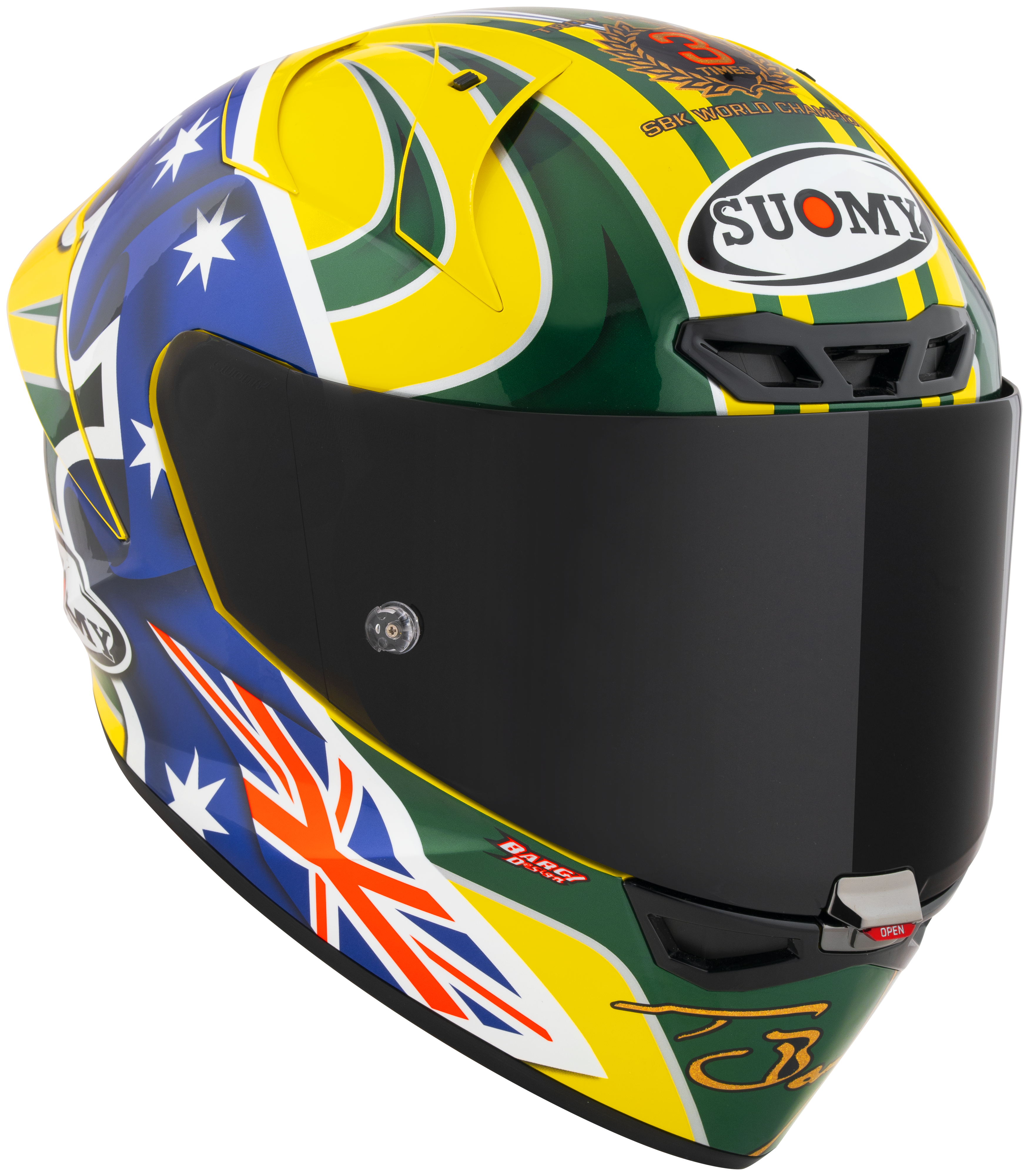 Casque Suomy S1-XR GP Réplica Troy Bayliss 2005 K6SX0002 