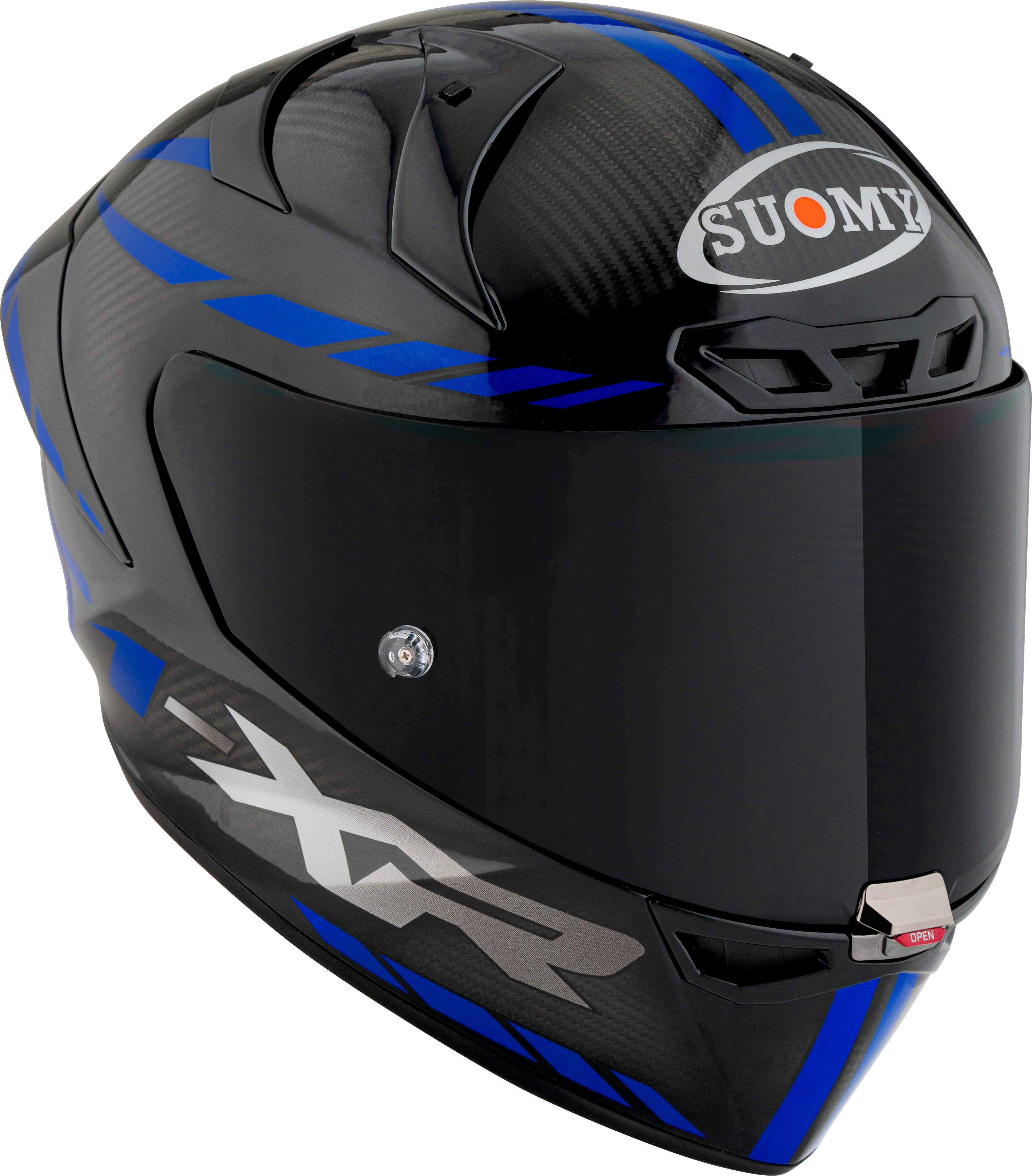 Casque Suomy S1-XR GP Carbon Hypersonic Bleu K6SX0006 