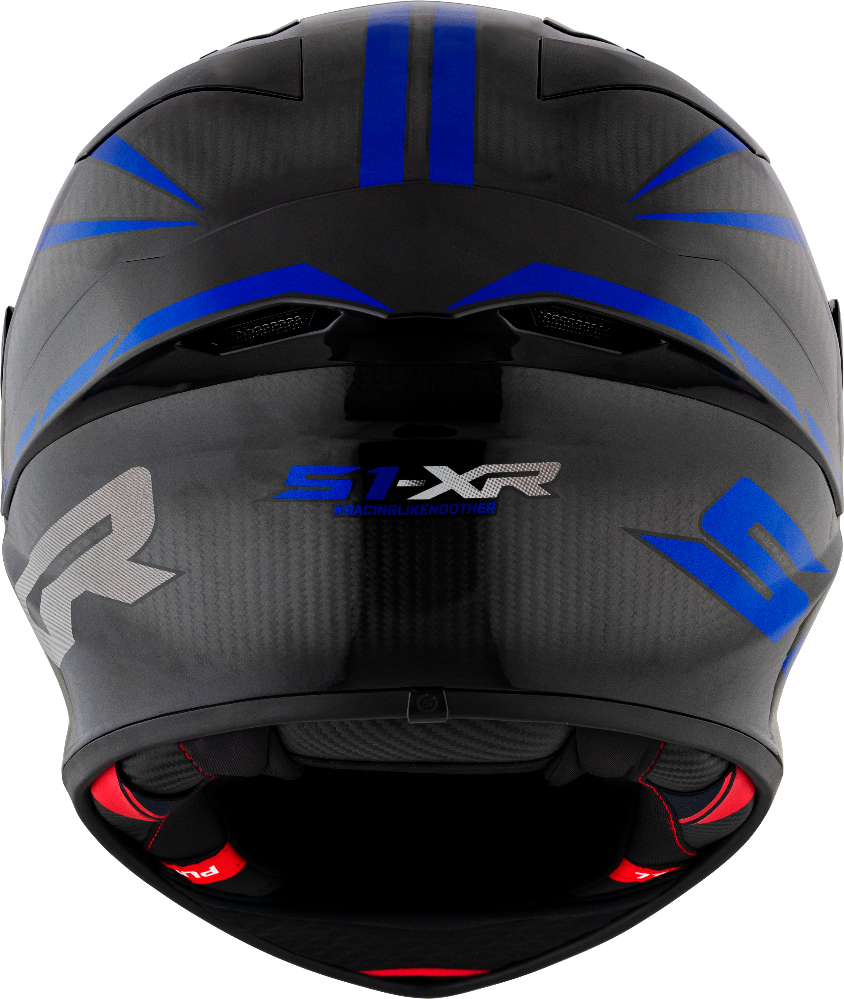 Casque Suomy S1-XR GP Carbon Hypersonic Bleu K6SX0006 