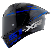 Casque Suomy S1-XR GP Carbon Hypersonic Bleu K6SX0006 