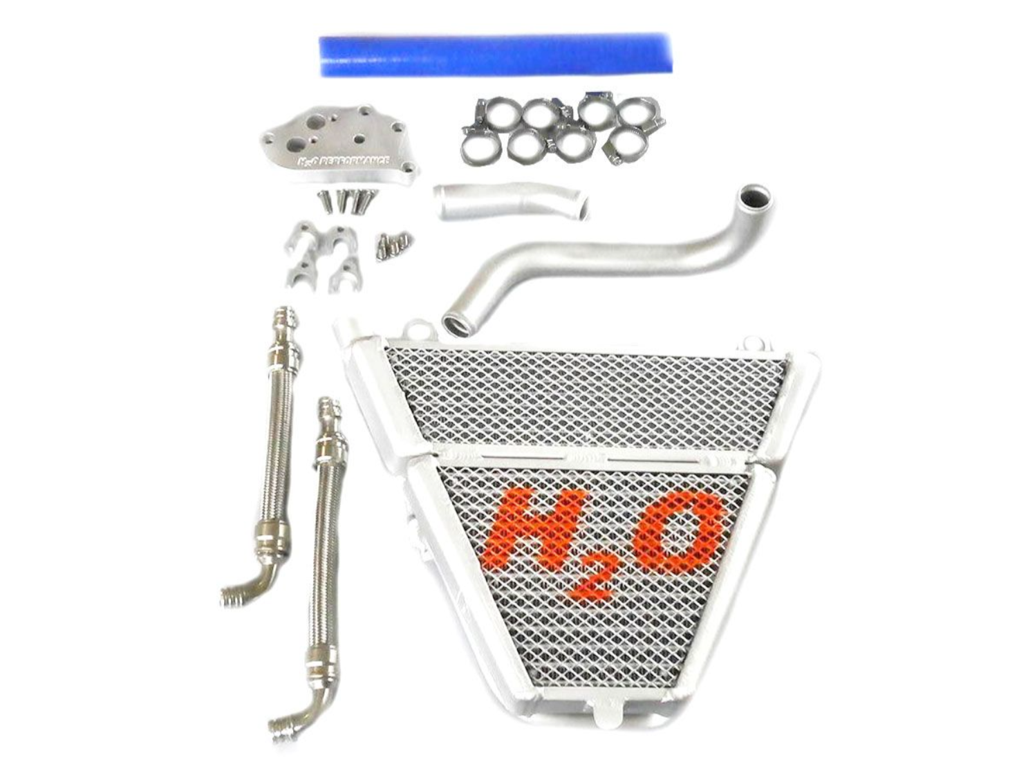 Kit de refroidissement supplémentaire H2O Performance pour eau + huile Ducati Panigale 1299/S (15-18) 