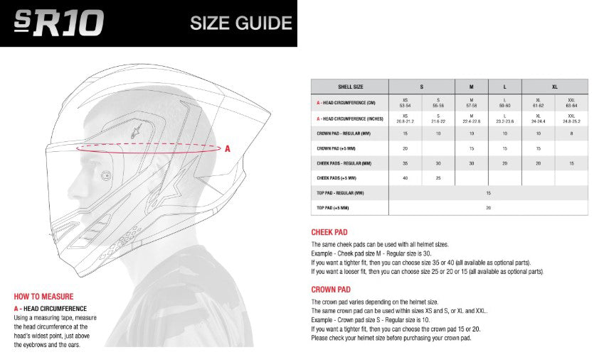 Casque Alpinestars Supertech R10 Solid Carbone Brillant 8200124-1902 
