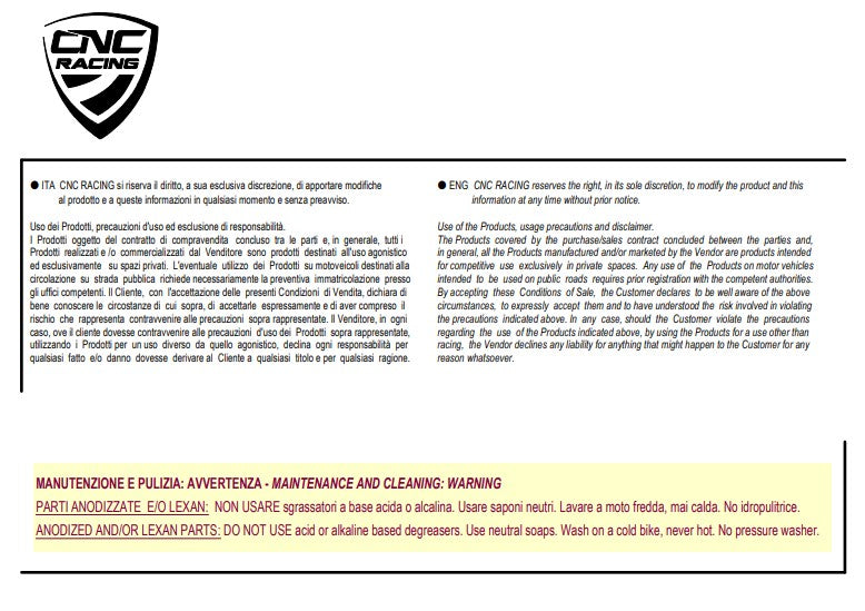 Capot de réservoir en carbone CNC Racing Ducati Panigale V4/S (2025) TSB21 