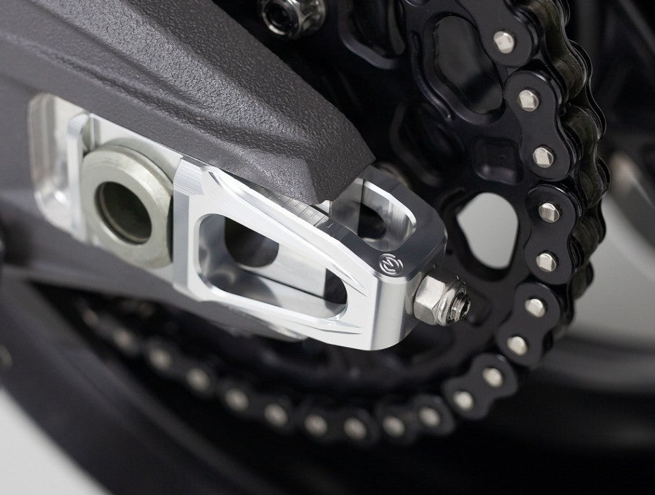 Kit de tension de chaîne avec support d'étrier de frein et Brembo P2-24 64mm X206001 Motocorse Ducati Panigale V4/S (2025) 