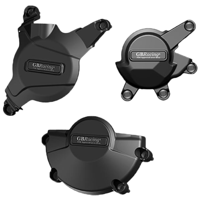 Kit complet de protections de carter moteur GBRacing pour Honda CBR 600 RR (07-21) 