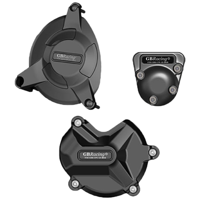 Kit complet de protections de carter moteur GBRacing pour BMW S1000RR K46 (09-16) 