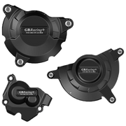 Kit complet de protections de couvercle de moteur GBRacing Kawasaki ZX-10 R/RR (11-20) 