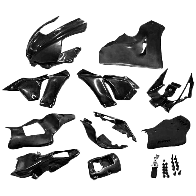 Ensemble de carénage complet GYTR GFK noir Yamaha YZF-R1/M RN65 (20-25) GYT-R1RAC-F2 
