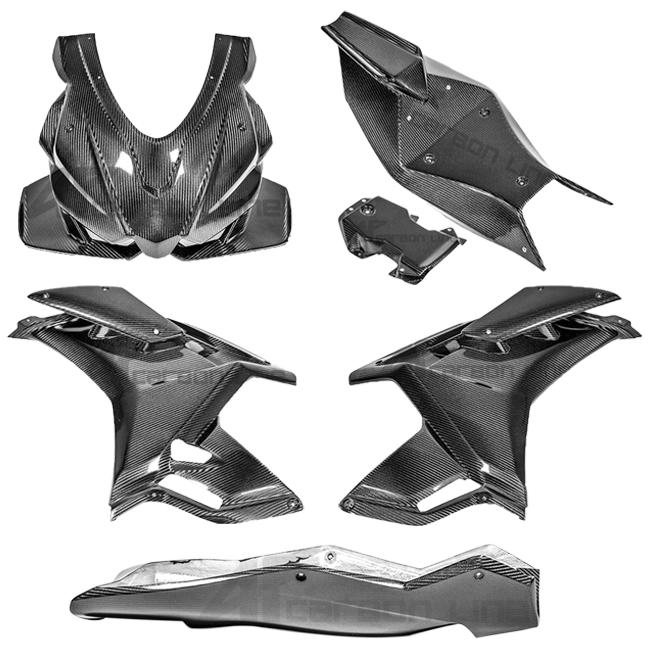 Ensemble complet de carénage 200g AP Carbon Line Aprilia RSV4/RR/1100 Factory (21-25) 