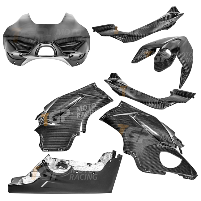 Ensemble complet de carénage 200 g en carbone AP Carbon Line Ducati Panigale V4 R (2026) 