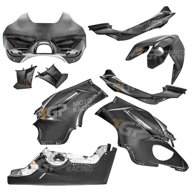 Ensemble complet de carénage 200 g en carbone AP Carbon Line Ducati Panigale V4 R (2026) 