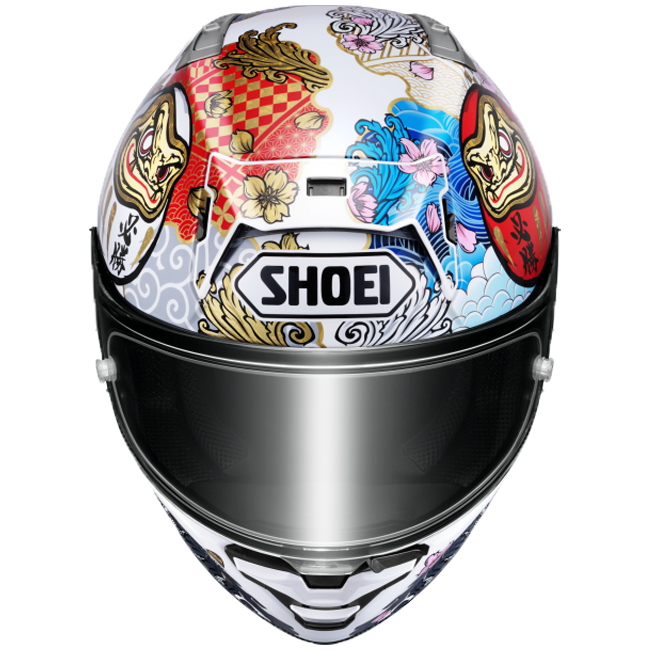 Casque Shoei X-SPR PRO Márquez Motegi5 TC-6 - Réplique de Marc Márquez Motegi 2025 