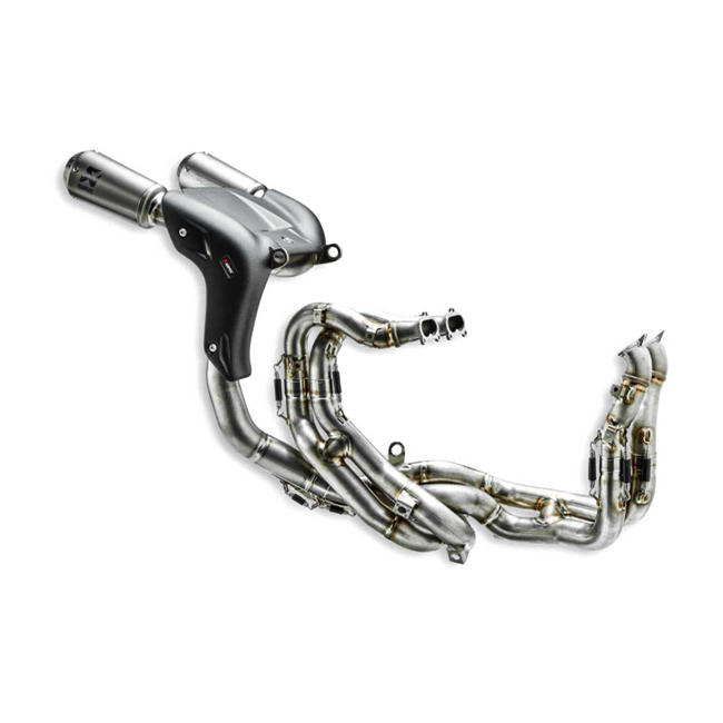 Ligne d'évolution Akrapovic en titane pour Ducati Panigale V4/S/R (22-24) 96482001A 