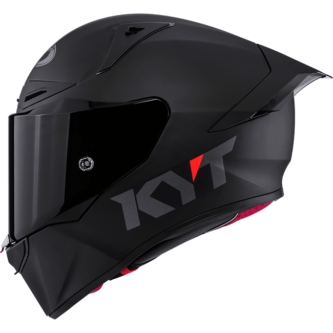 Casque de course KYT R1R Plain noir mat Y6R100X6 