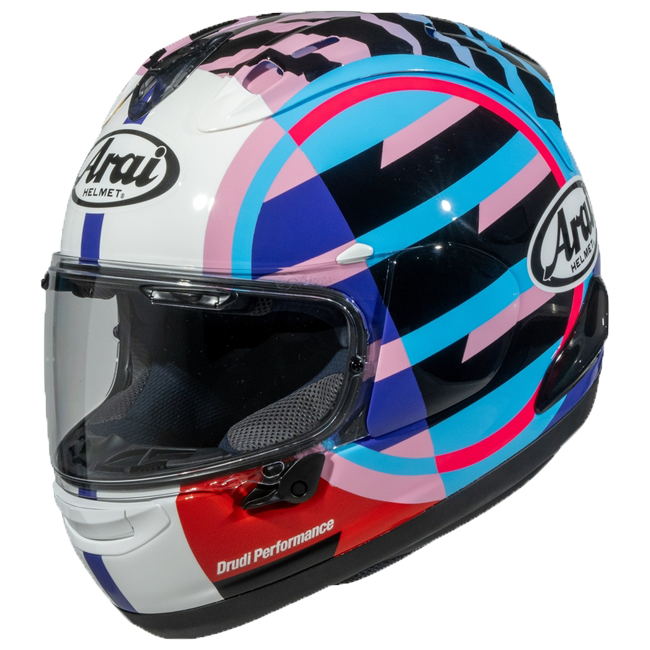 Casque Arai RX-7V Evo Spectre Cyan 137-0149 