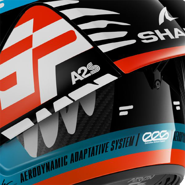 Casque Shark Aeron GP FIM 2 Racing Speed-Fancy DWB 