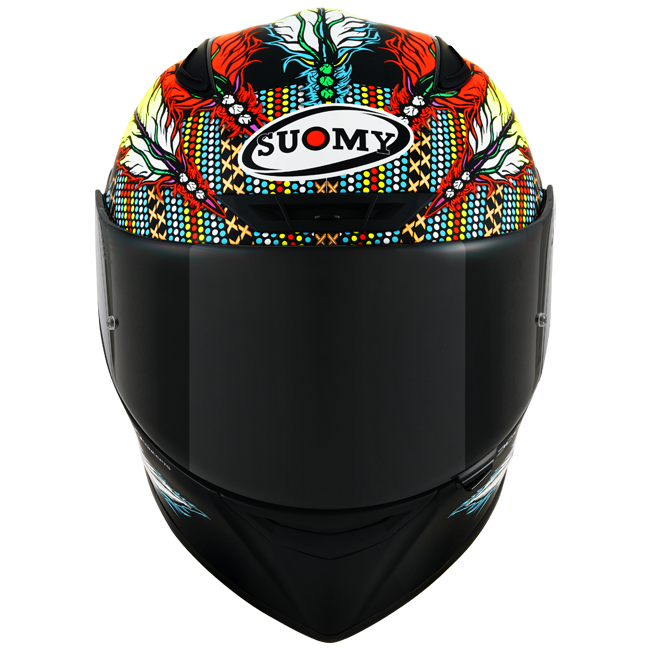 Casque Suomy Track-1 Chieftain Noir Mat K6T10014 