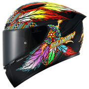 Casque Suomy Track-1 Chieftain Noir Mat K6T10014 