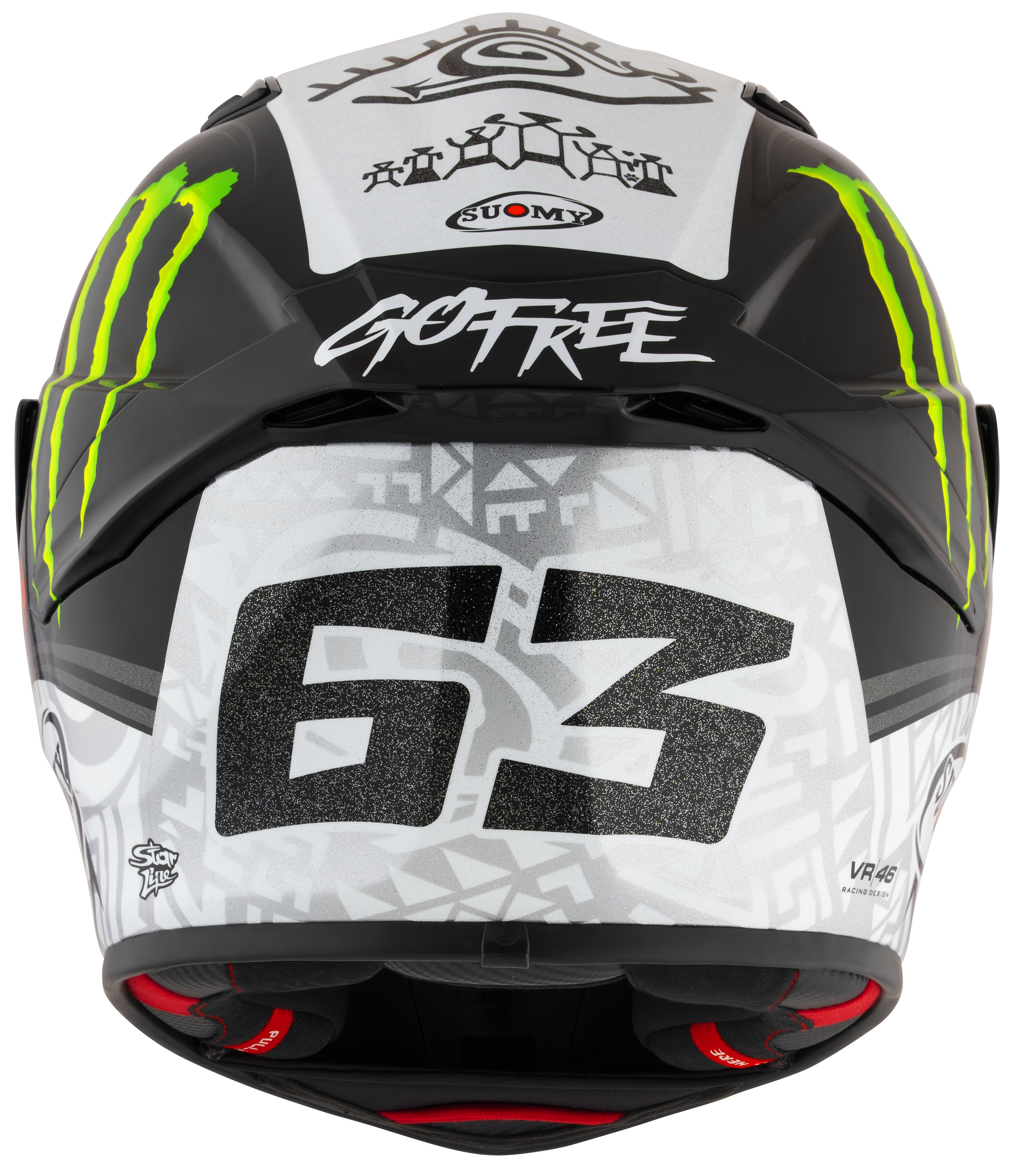 Casque Suomy Track-1 Francesco Pecco Bagnaia Test d'Hiver 2023 Réplica K6T10015 