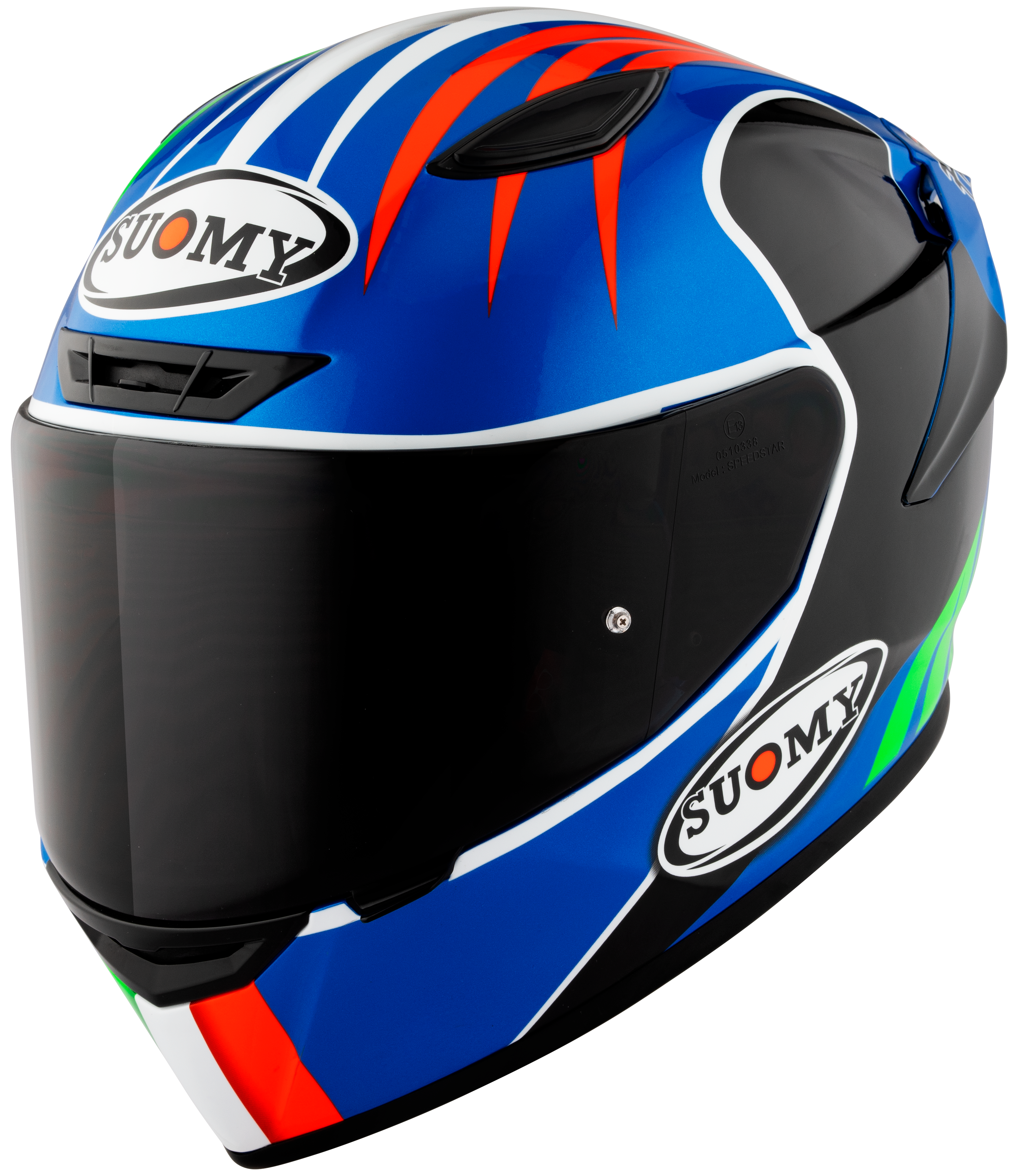 Casque Suomy Track-1 Francesco Pecco Bagnaia Mugello 2022 Réplique K6T10016 